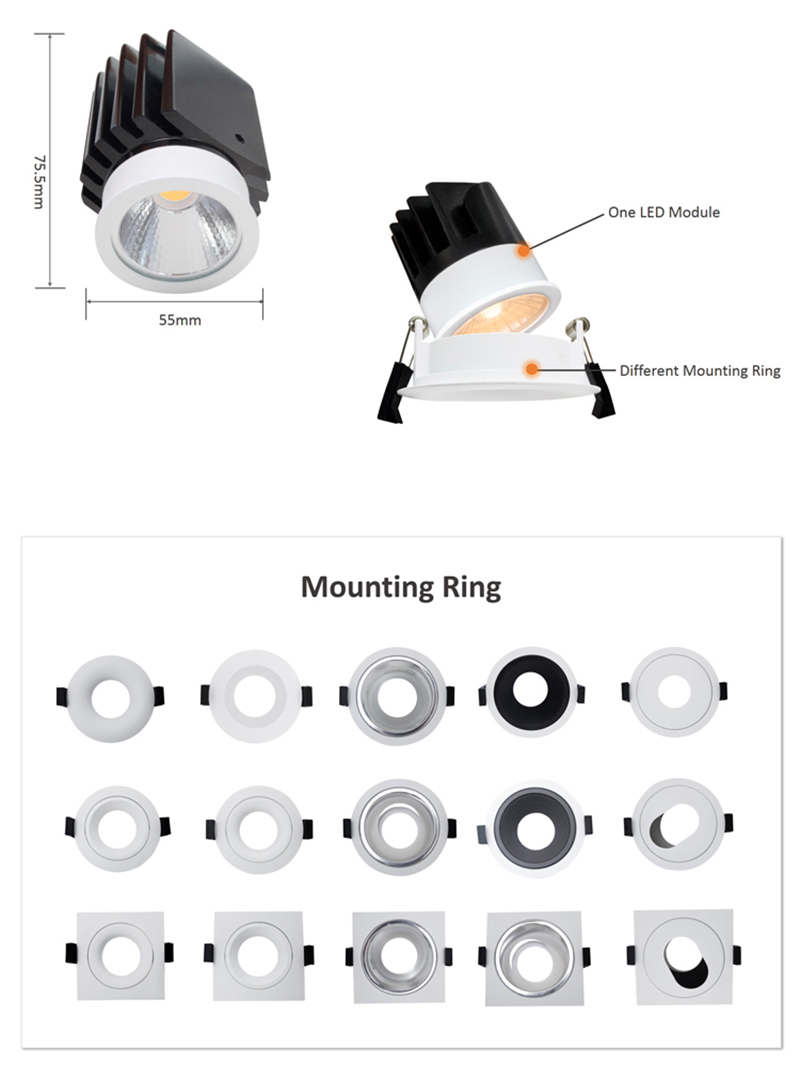 exterior led uplight and downlight sconce light