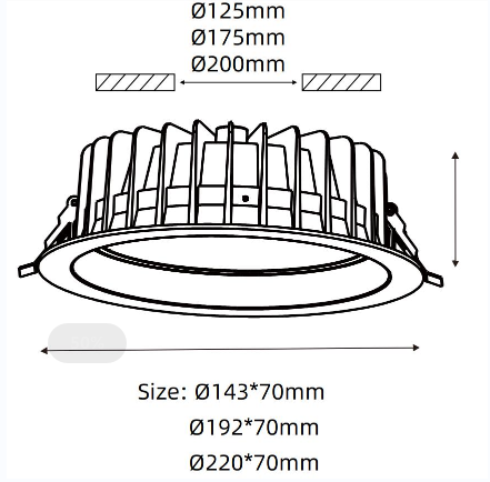 LED Downlight Light