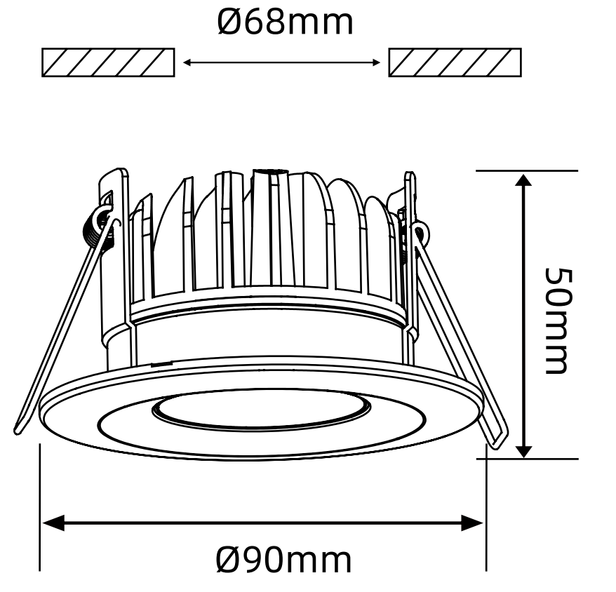 led lights downlights uk