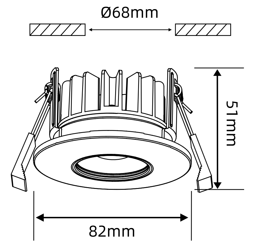 led light downlight replacement