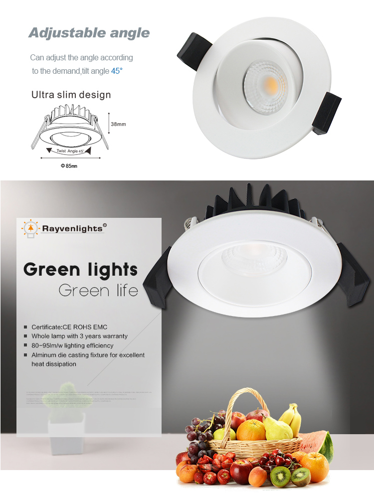  light ceiling downlight