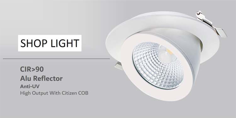 led downlight light spread