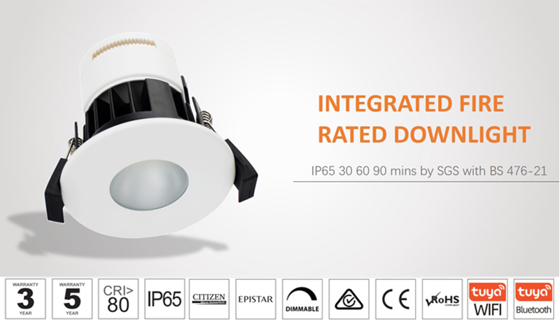 rgb led downlight waterproof recessed led light