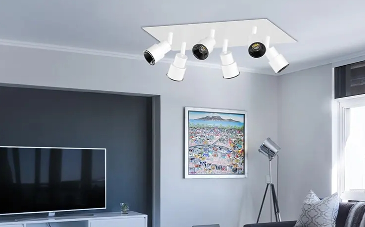 ceiling spot light sizes