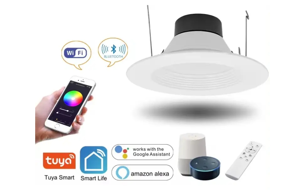 smart RGB LED downlights